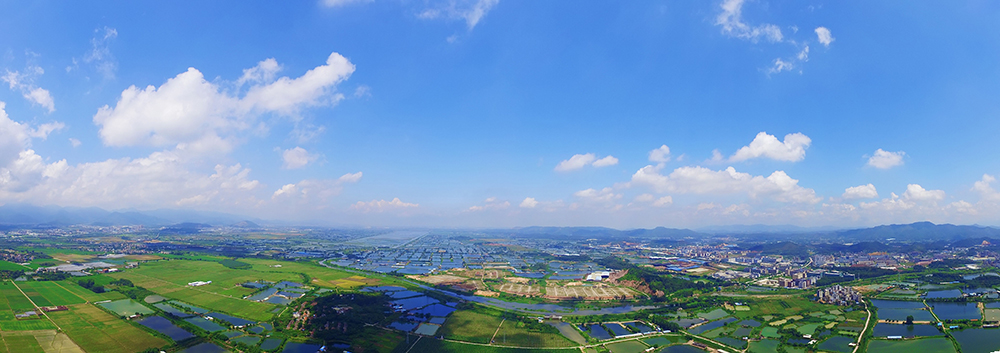 潼湖濕地全景圖